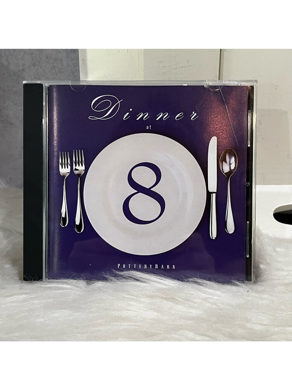 NEW Vintage Pottery Barn x EMI ‘97 Dinner at 8 Easy Jazz Compilation Music CD